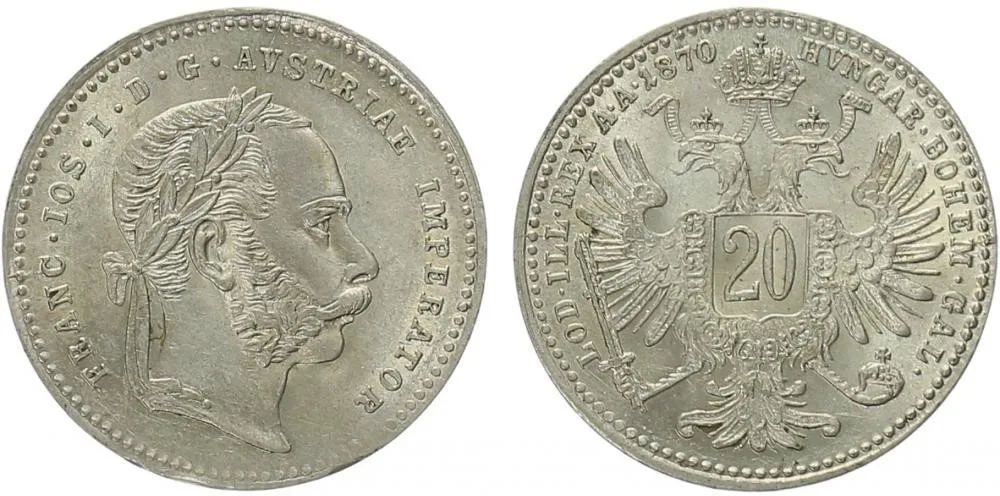 Rakouská a spolková měna, 1857 - 1892 — 1