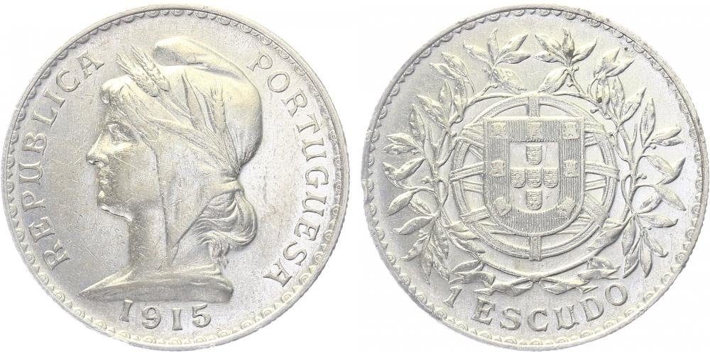 Portugalsko, Escudo 1915