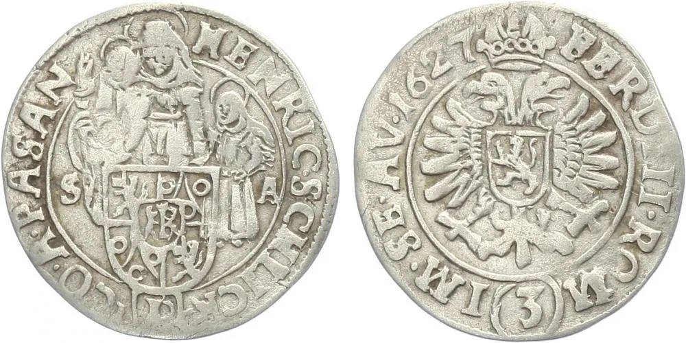 Šlik Jindřich, 1612 - 1650 — 1