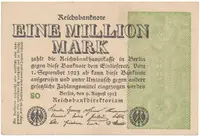 Německo, 1 Million Mark 1923, Ro.101a