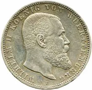 Württemberg, Wilhelm II., 1891 - 1918 — 1