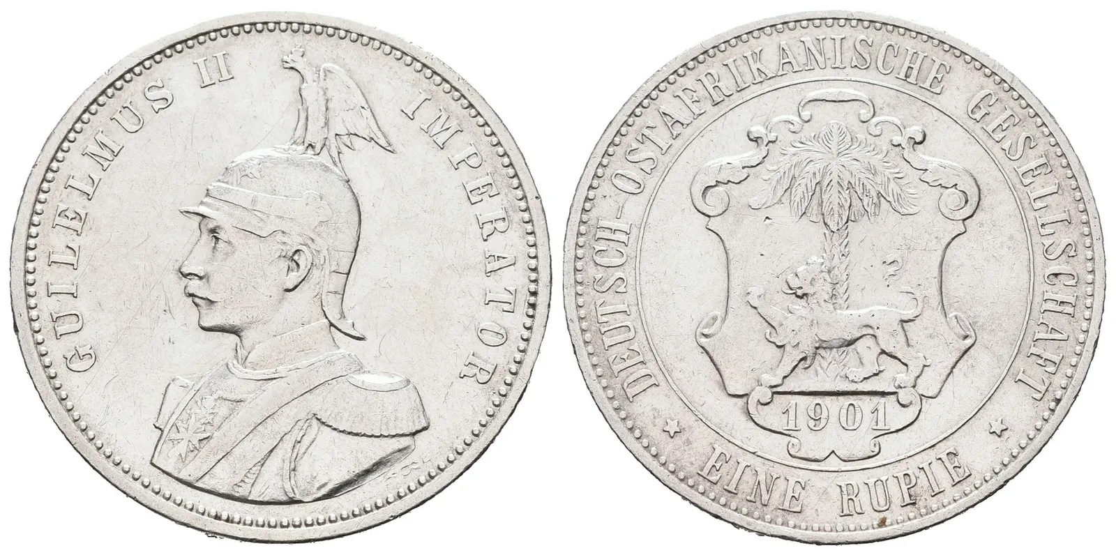 Německá východní Afrika, 1 Rupie 1901