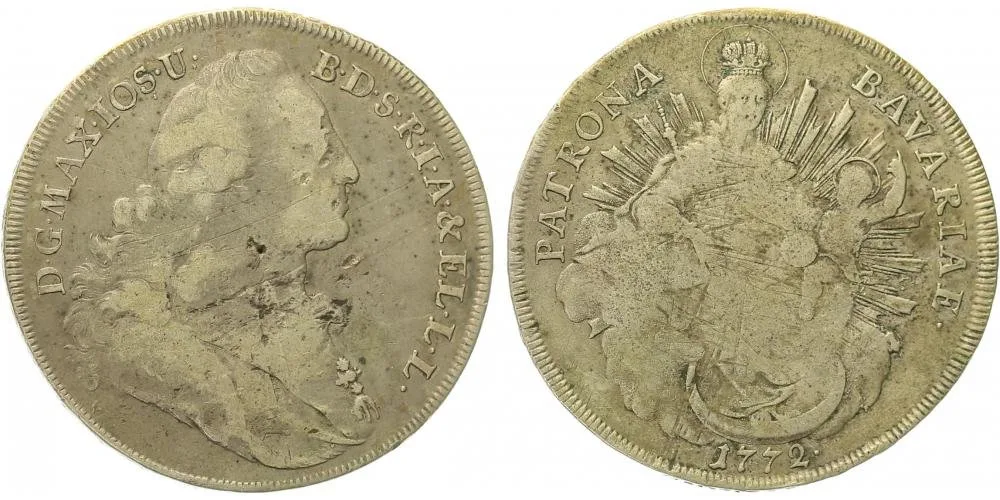 Bavorsko, Maximilian III. Josef, 1745 - 1777 — 1