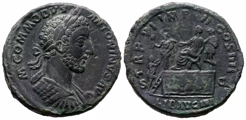 Commodus, Sestercius, RIC.310