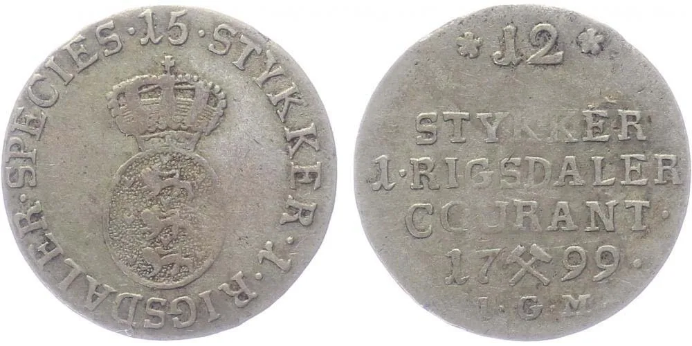 Norsko, Christian VII., 1766 - 1808 — 1
