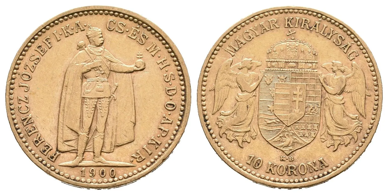 10 Koruna 1900 KB