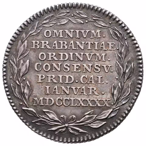 AR Medaile 1790 - Na památku Brabantské revoluce a vítězství stavů.