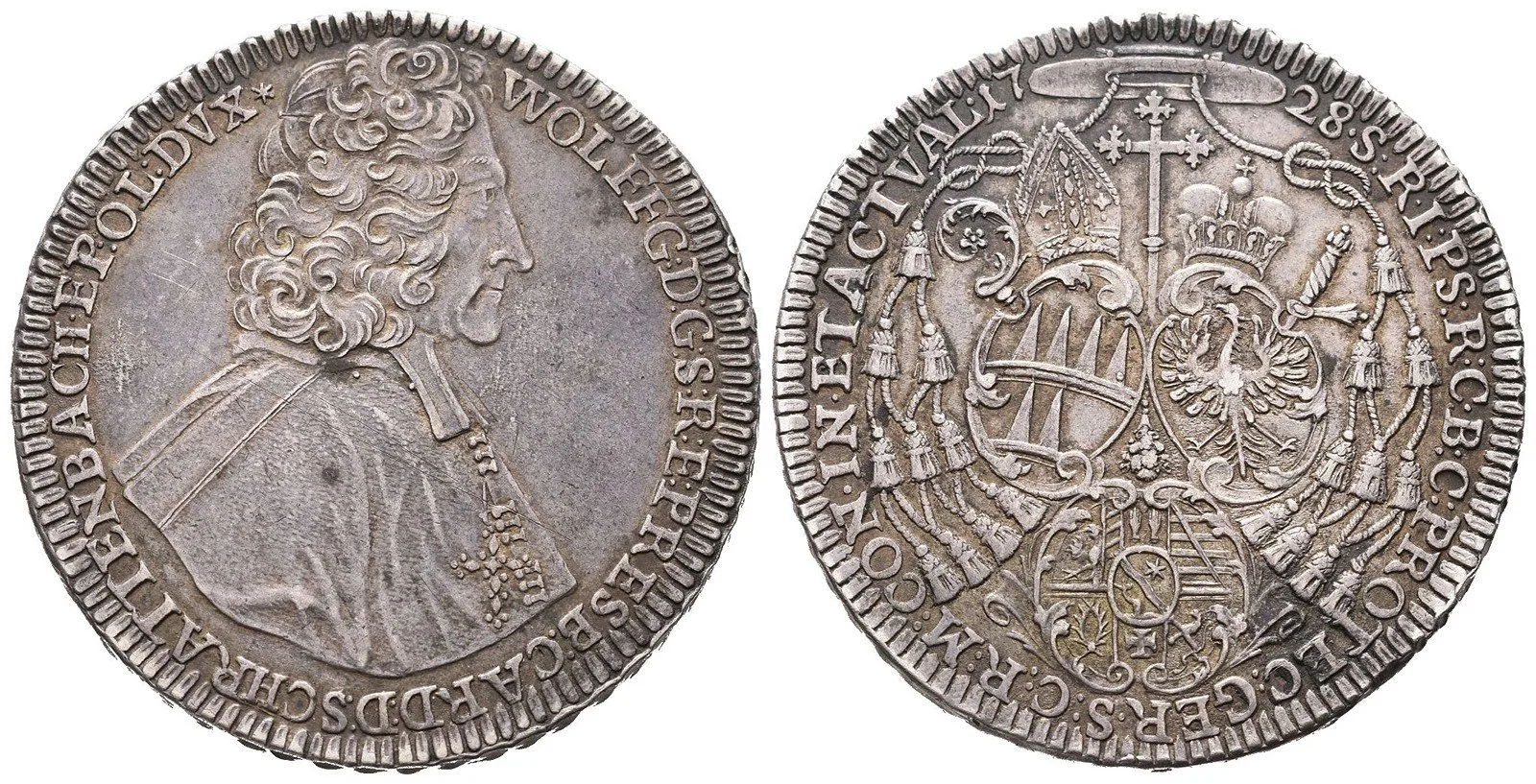 Olomouc - biskupství, Wolfgang von Schrattenbach, 1711 - 1738 — 1
