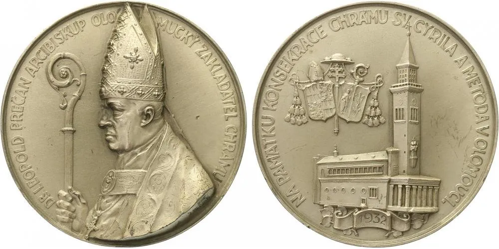 Olomouc - arcibiskupství, Leopold Prečan, 1923 - 1947 — 1