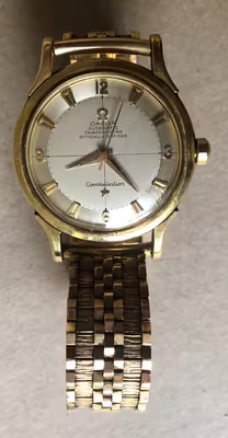 Náramkové hodinky, Pánské hodinky Omega automatic chronometre constellation.