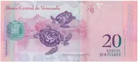 Venezuela, 20 Bolivares 2007, P.91a - fotografie 2