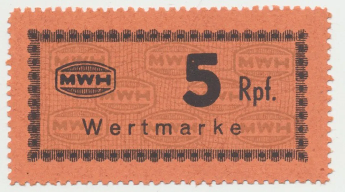 Holleischen (Holýšov) - MWH, 5 Reichspfennige b.d., Grab.Ho5