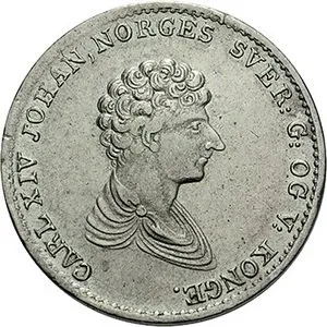 Norsko, Carl XIV. Johan, 1818 - 1844 — 1