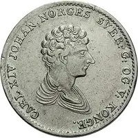 Norsko, Carl XIV. Johan, 1818 - 1844 — 1