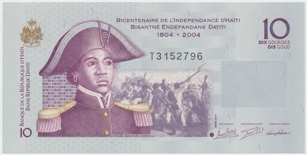 Haiti, 10 Gourdes 2016, P.272f