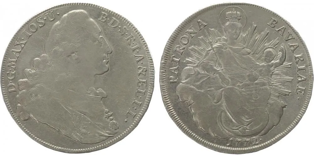 Bavorsko, Maximilian III. Josef, 1745 - 1777 — 1