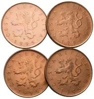 10 Koruna 1995, varianta B - fotografie 2