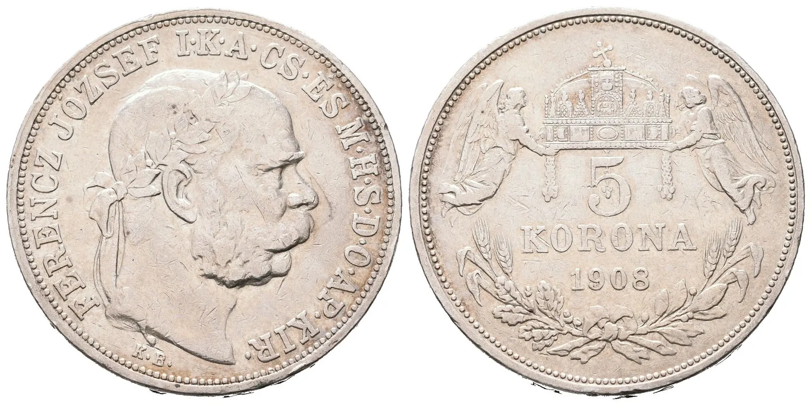 5 Koruna 1908 KB