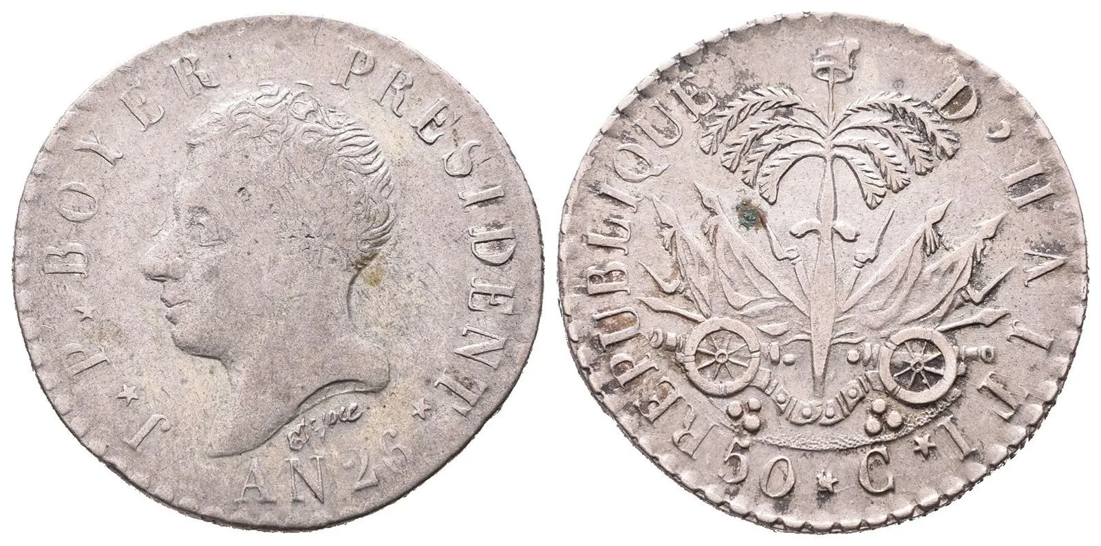 Haiti, republika, Jean-Pierre Boyer, 1818 - 1843 — 1