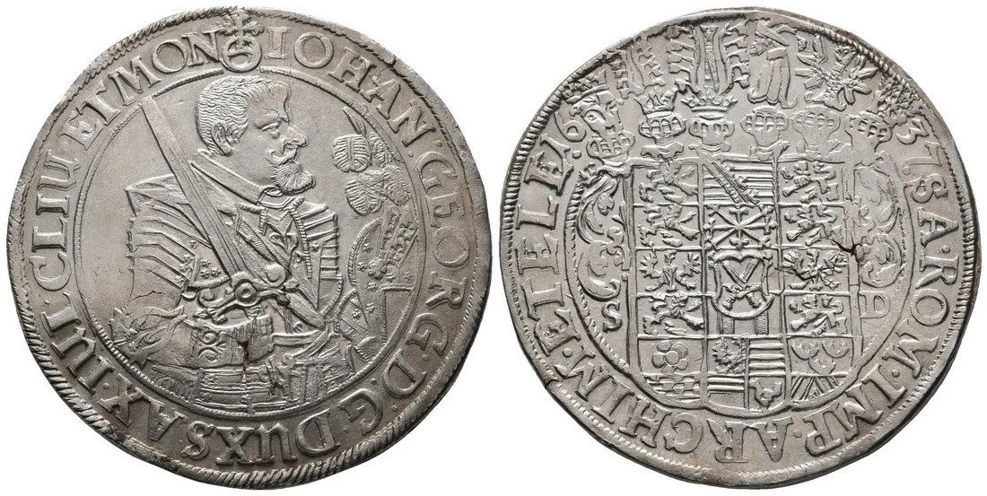 Sasko, Johann Georg I., 1615 - 1656 — 1