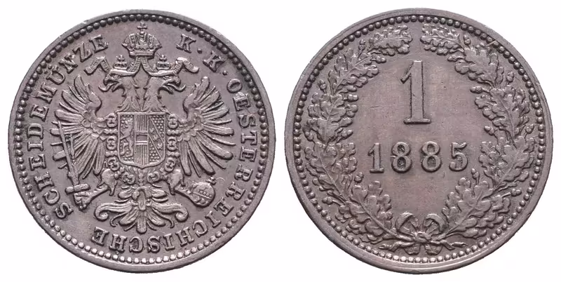 1 Krejcar 1885