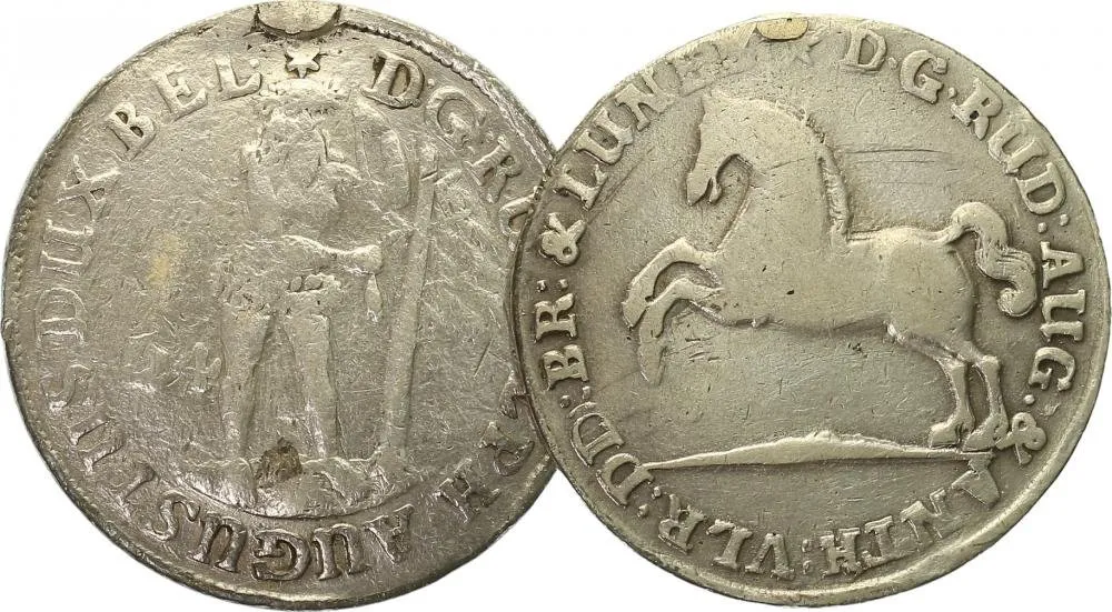 Braunschweig - Wolfenbüttel, Rudolf August, 1666 - 1704 — 1