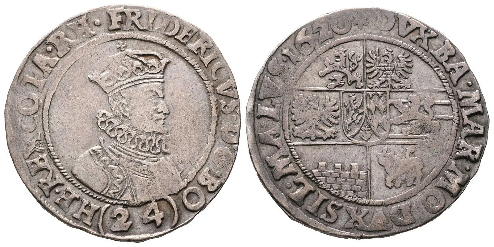 Fridrich Falcký, 1619 - 1620 — 1