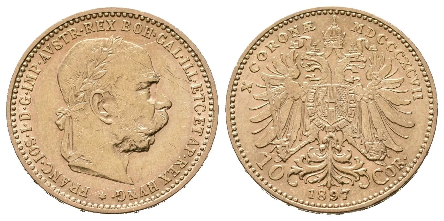 10 Koruna 1897