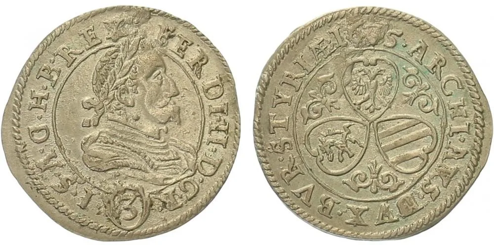 Ferdinand II., 1619 - 1637 (Mince dobrého zrna) — 1