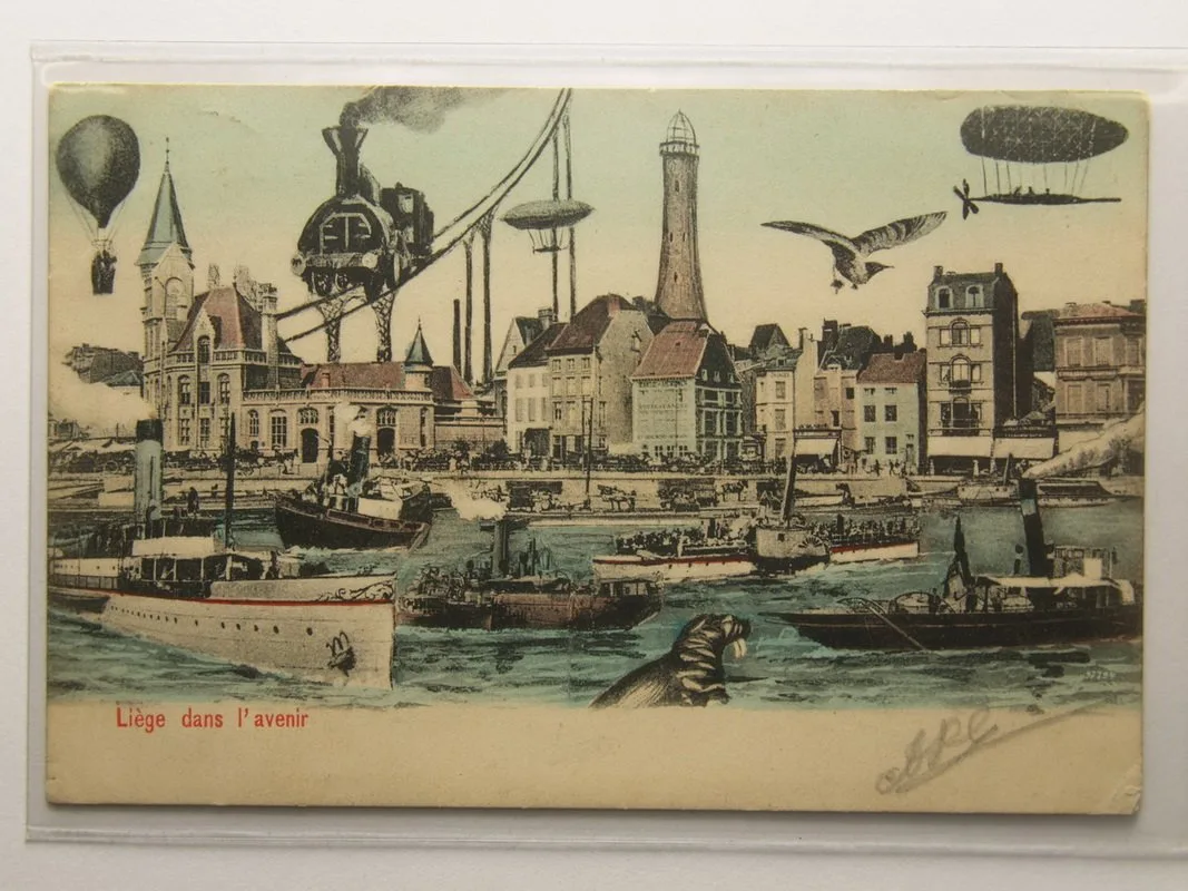 Města v budoucnosti, cizina, Belgie — 1