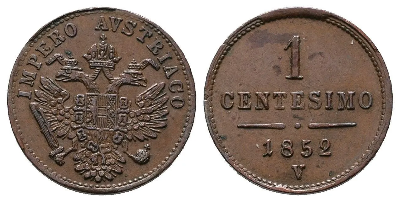Konvenční měna, 1848 - 1857 — 1