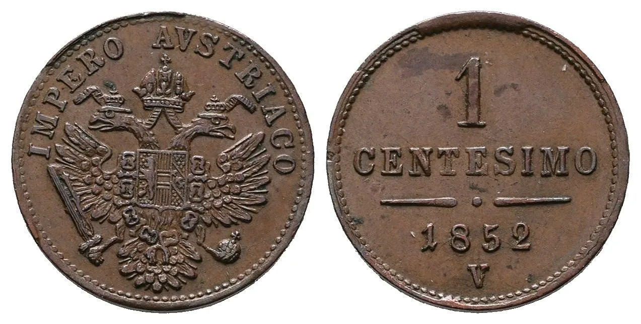 Konvenční měna, 1848 - 1857 — 1