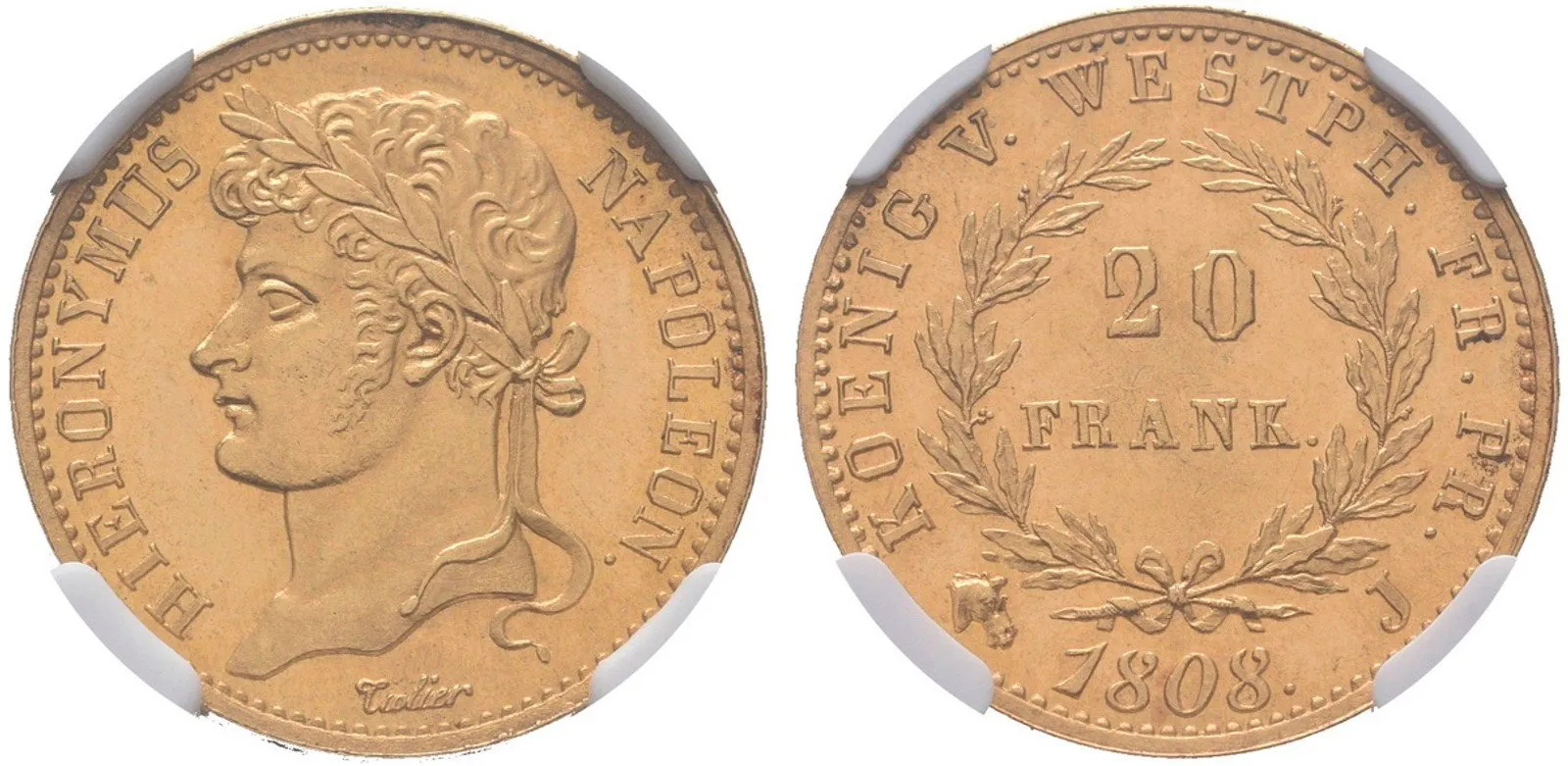 Westfalen, Hieronymus Napoleon, 1807 - 1813 — 1