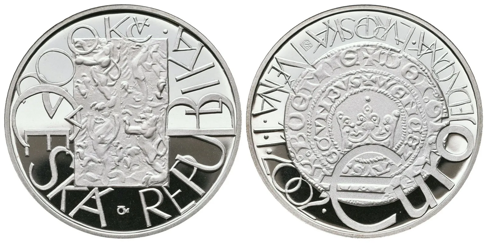 200 Kč 2001 - Evropská měna Euro, PROOF