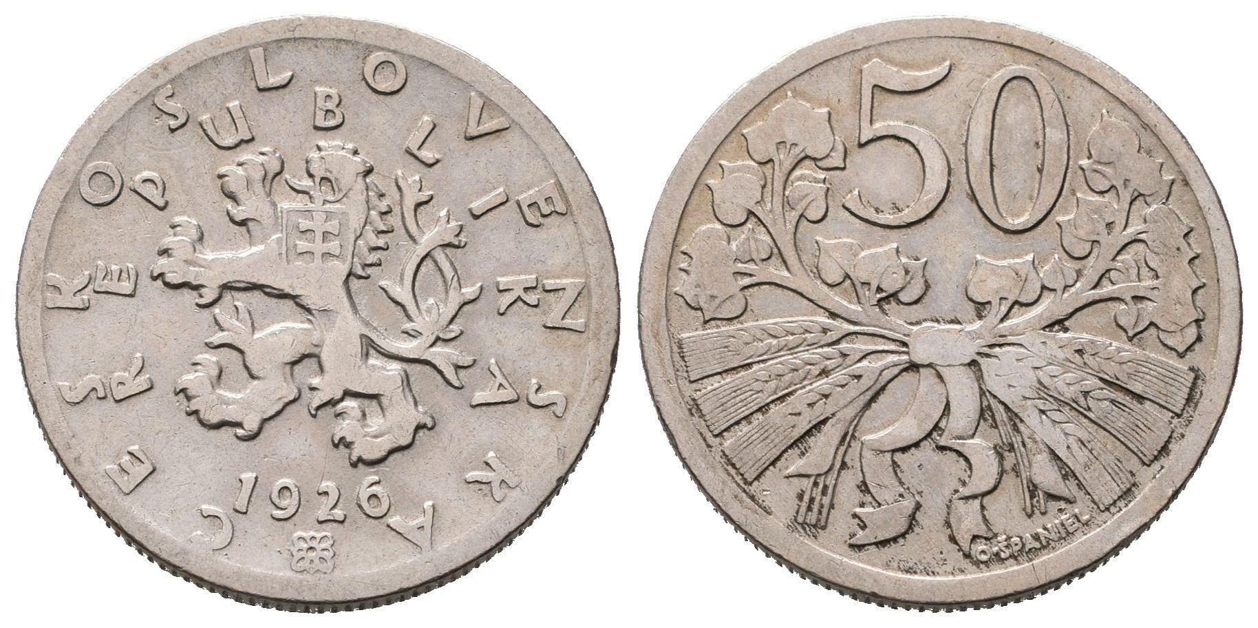 50 Haléř 1926