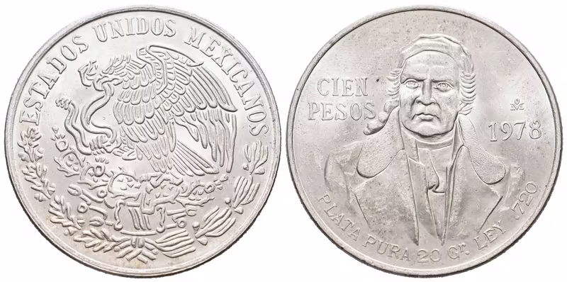 Mexiko, 100 Pesos 1978