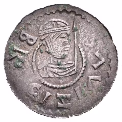 Denár, Cach 389, pěkná zachovalost, patina, nep. ned.