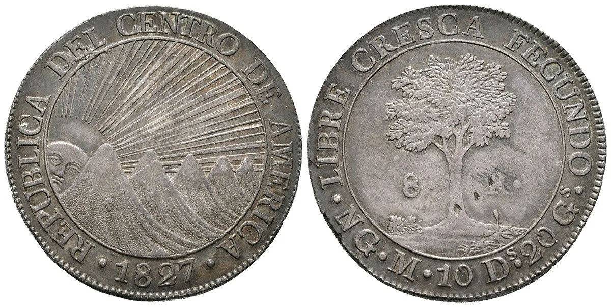 Středoamerická republika, 1823 - 1839 — 1