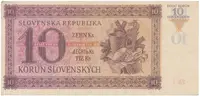 10 Koruna 1943, série Žň 1, Hej.54a1 - fotografie 2
