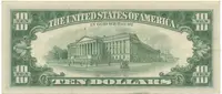 USA, 10 Dollars 1963A, náhradní série *, Pick.445ar - fotografie 2