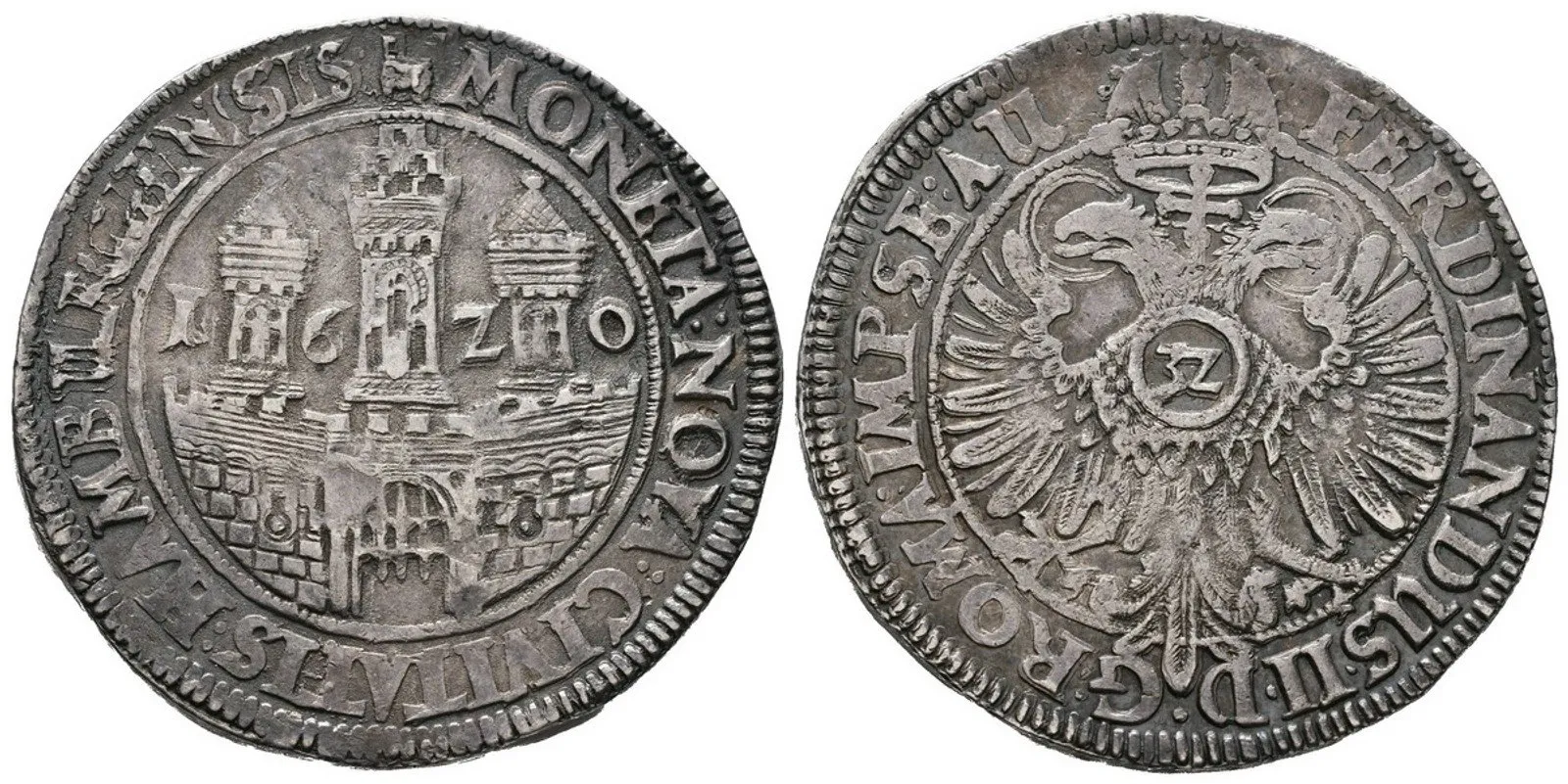 Hamburg, Tolar (32 Schilling) 1620