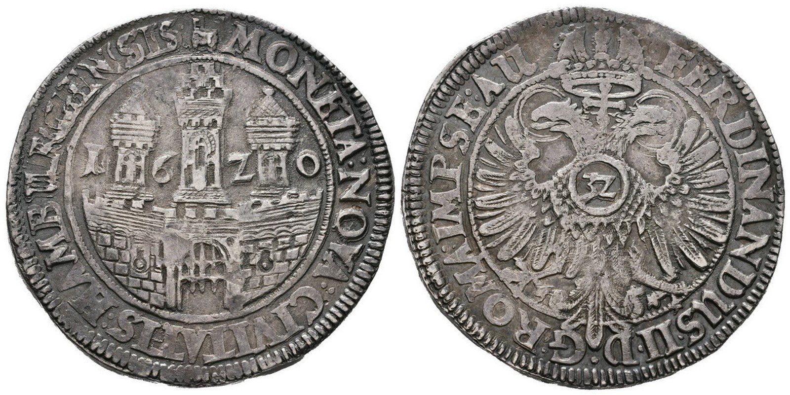 Hamburg, Tolar (32 Schilling) 1620