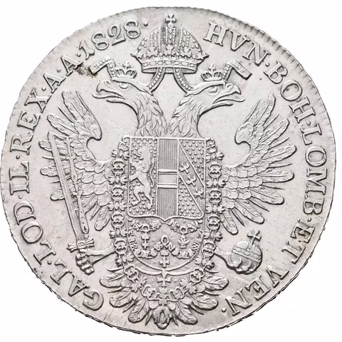 1/2 Tolar 1828 A, velmi pěkná zachovalost, zbytky lesku, drobné rysky