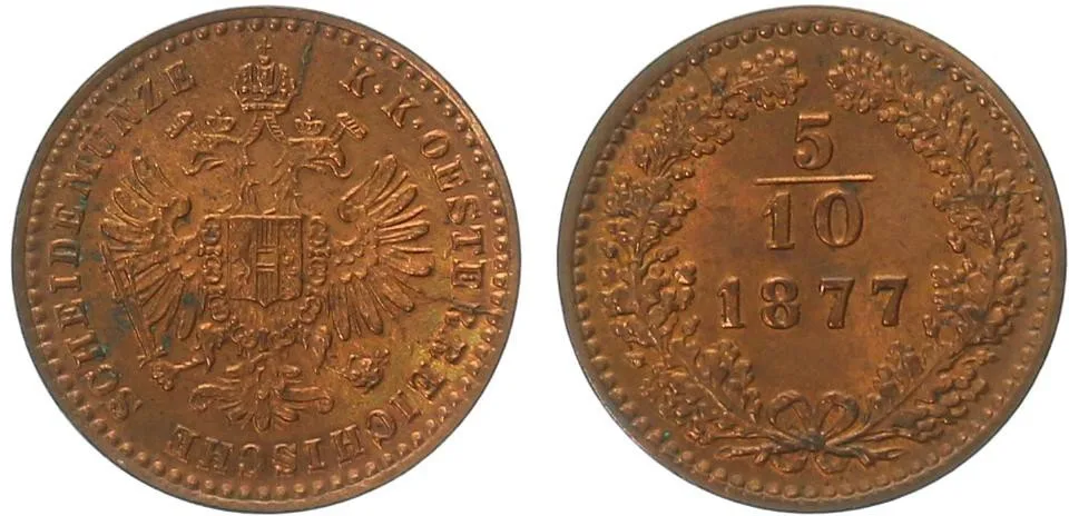 Rakouská a spolková měna, 1857 - 1892 — 1