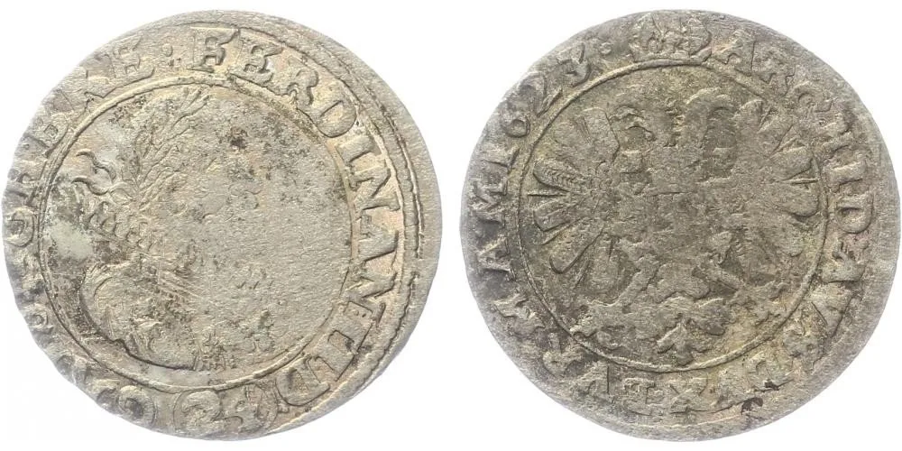 Ferdinand II., 1619 - 1637 (Mince kiprová) — 1