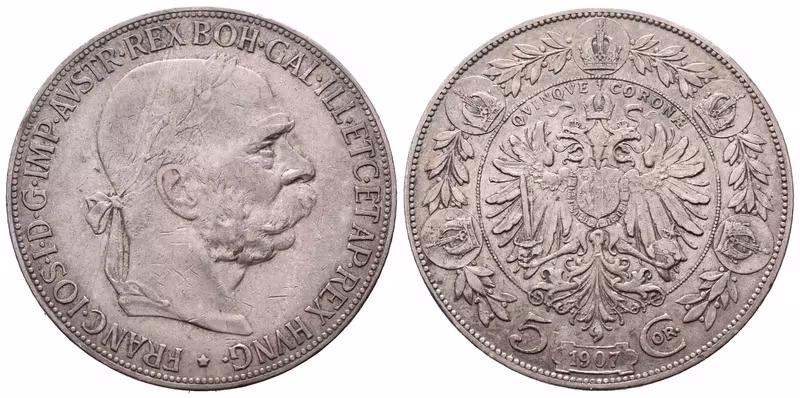 5 Koruna 1907