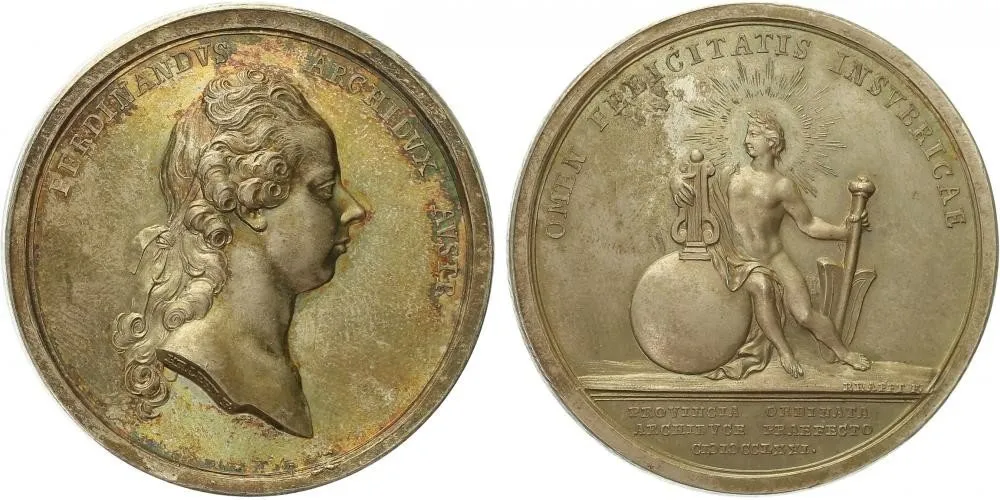 Arcivévoda Ferdinand Karel Anton, 1754 - 1806 — 1