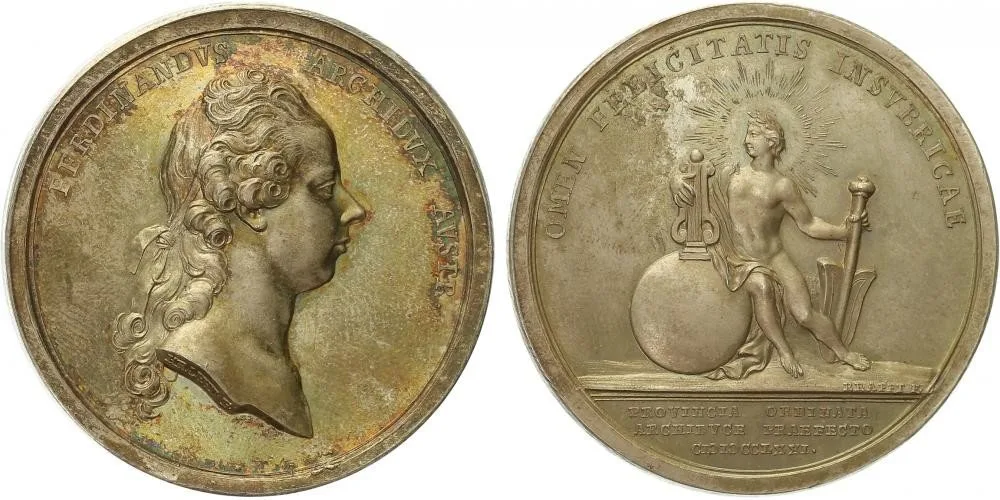 Arcivévoda Ferdinand Karel Anton, 1754 - 1806 — 1