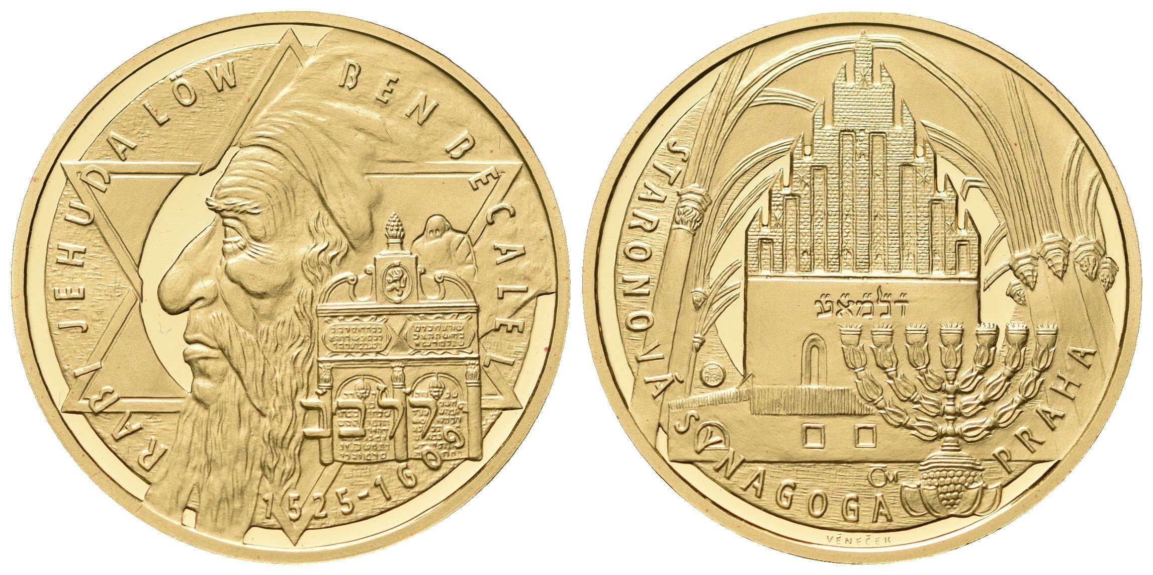 Medaile 2009 - Rabí Jehuda Löw ben Becalel