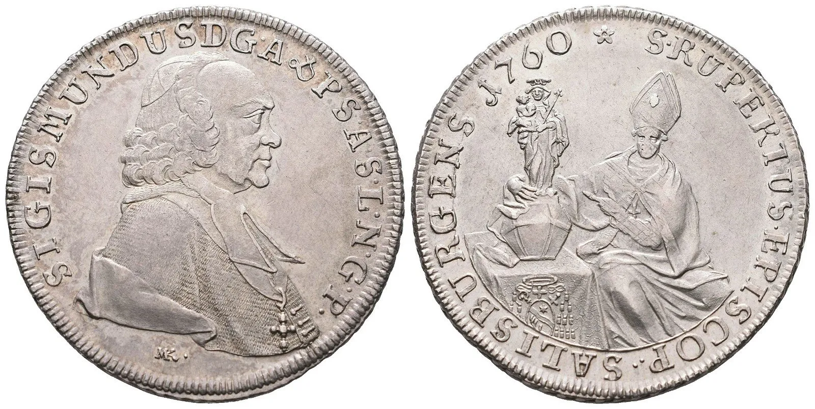 Salzburg - arcibiskupství, Sigismund III. Schrattenbach, 1753 - 1771 — 1